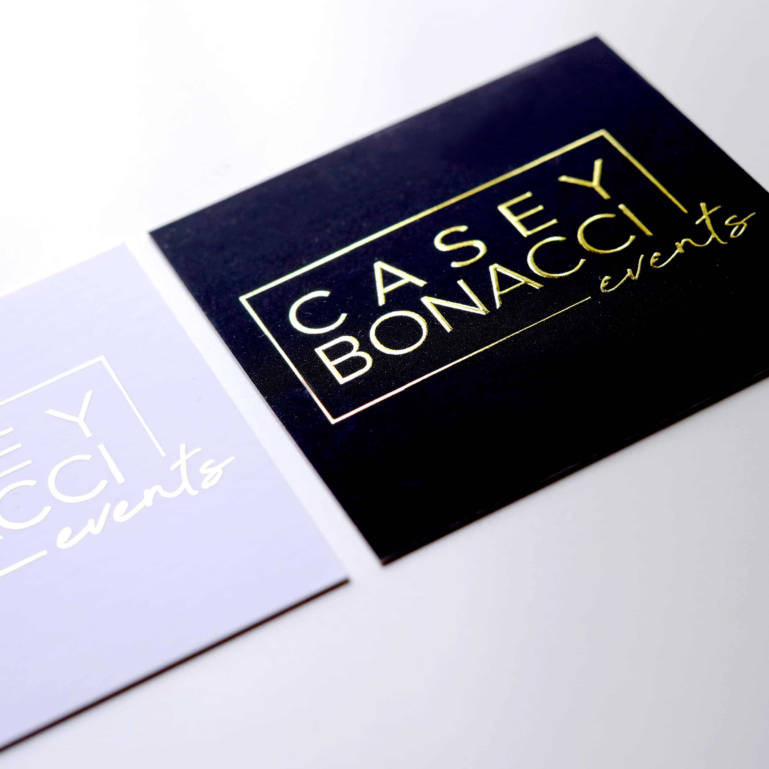 Gold Foil Business Cards